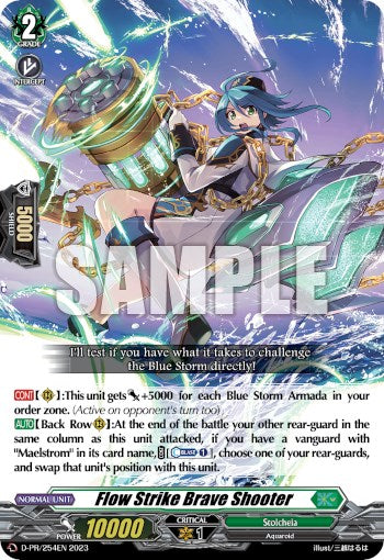 Flow Strike Brave Shooter (D-PR/254EN) [D Promo Cards] | Pegasus Games WI