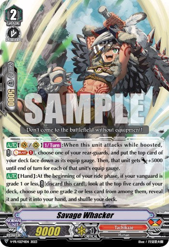 Savage Whacker (V-PR/0274EN) [V Promo Cards] | Pegasus Games WI