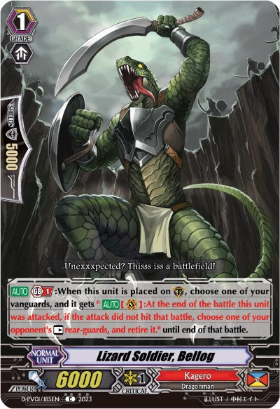 Lizard Soldier, Bellog (PR/0197EN) [D-PV01: History Collection] | Pegasus Games WI