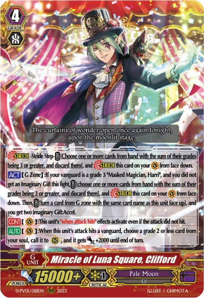 Miracle of Luna Square, Clifford (D-PV01/018EN) [D-PV01: History Collection] | Pegasus Games WI