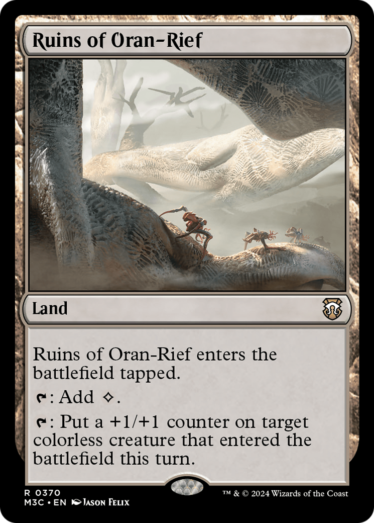 Ruins of Oran-Rief (Ripple Foil) [Modern Horizons 3 Commander] | Pegasus Games WI