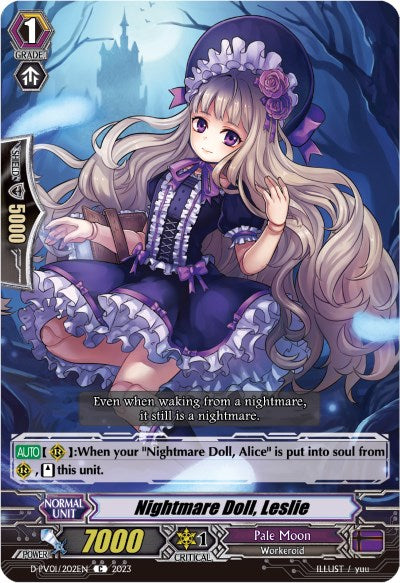 Nightmare Doll, Leslie (D-PV01/202EN) [D-PV01: History Collection] | Pegasus Games WI