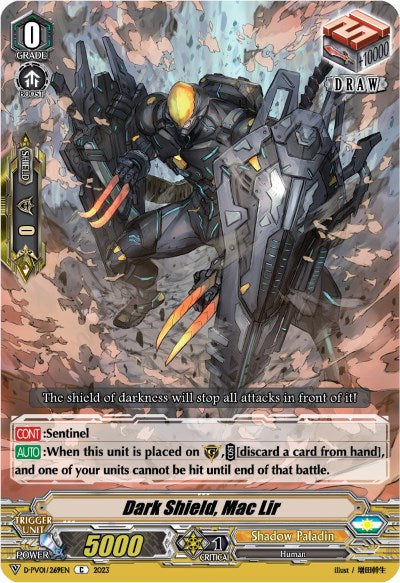 Dark Shield, Mac Lir (D-PV01/269EN) [D-PV01: History Collection] | Pegasus Games WI