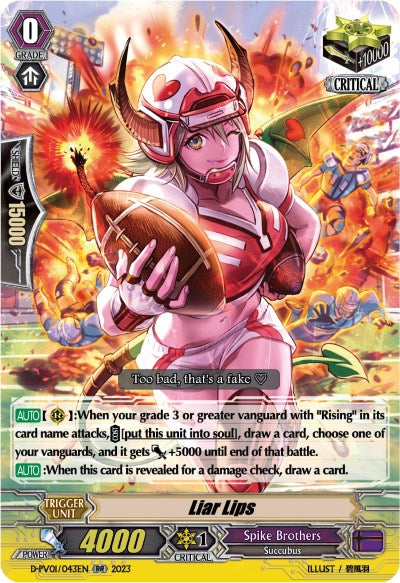 Liar Lips (D-PV01/043EN) [D-PV01: History Collection] | Pegasus Games WI