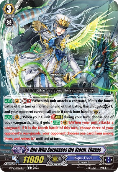 One Who Surpasses the Storm, Thavas (D-PV01/121EN) [D-PV01: History Collection] | Pegasus Games WI