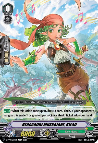Broccolini Musketeer, Kirah (D-PV01/313EN) [D-PV01: History Collection] | Pegasus Games WI