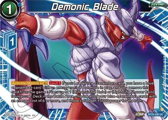 Demonic Blade (BT22-036) [Critical Blow] | Pegasus Games WI