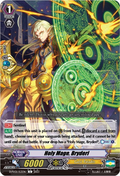 Holy Mage, Bryderi (D-PV01/153EN) [D-PV01: History Collection] | Pegasus Games WI