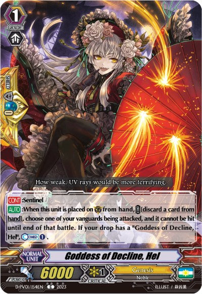 Goddess of Decline, Hel (D-PV01/154EN) [D-PV01: History Collection] | Pegasus Games WI