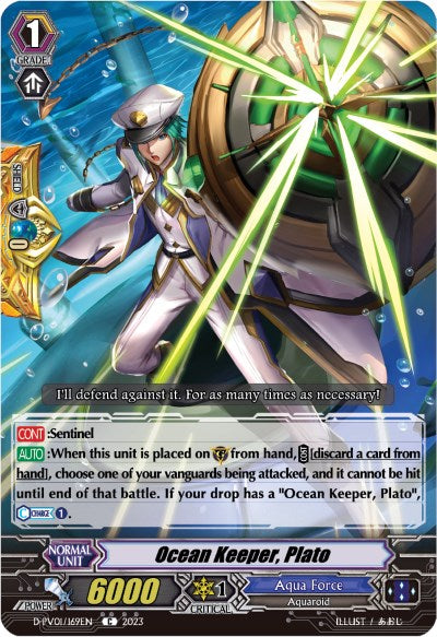 Ocean Keeper, Plato (D-PV01/169EN) [D-PV01: History Collection] | Pegasus Games WI