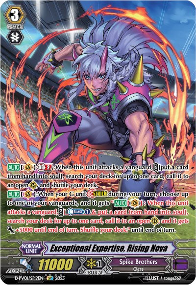 Exceptional Expertise, Rising Nova (D-PV01/SP19EN) [D-PV01: History Collection] | Pegasus Games WI