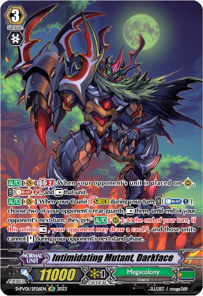 Intimidating Mutant, Darkface (D-PV01/SP26EN) [D-PV01: History Collection] | Pegasus Games WI