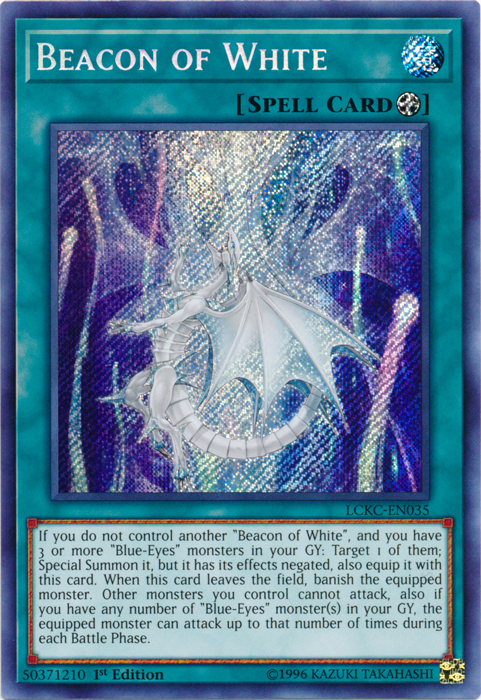 Beacon of White [LCKC-EN035] Secret Rare | Pegasus Games WI