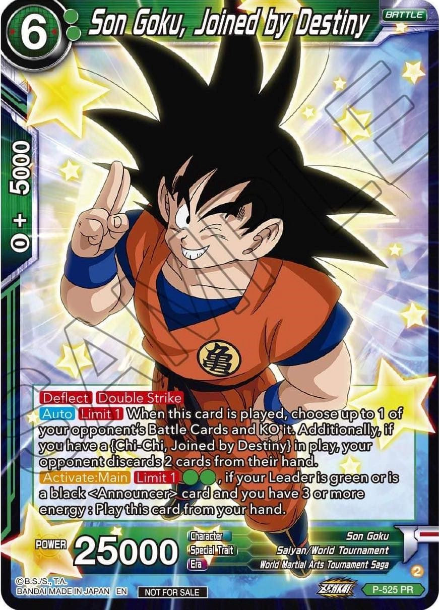 Son Goku, Joined by Destiny (Zenkai Series Tournament Pack Vol.5) (P-525) [Tournament Promotion Cards] | Pegasus Games WI