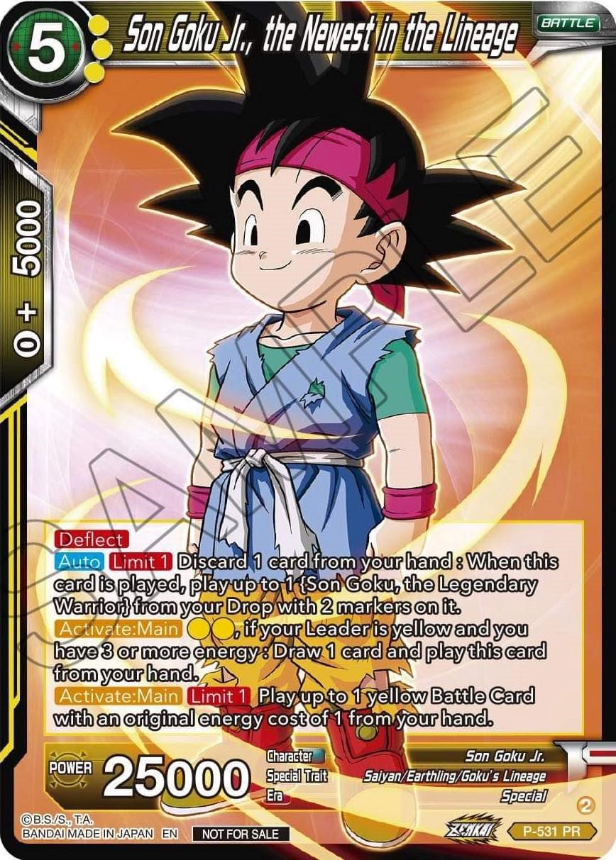 Son Goku Jr., the Newest in the Lineage (Zenkai Series Tournament Pack Vol.5) (P-531) [Tournament Promotion Cards] | Pegasus Games WI