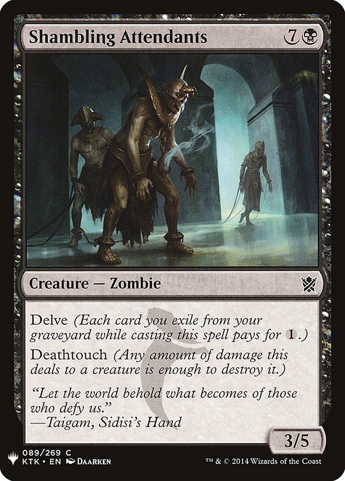 Shambling Attendants [Mystery Booster] | Pegasus Games WI