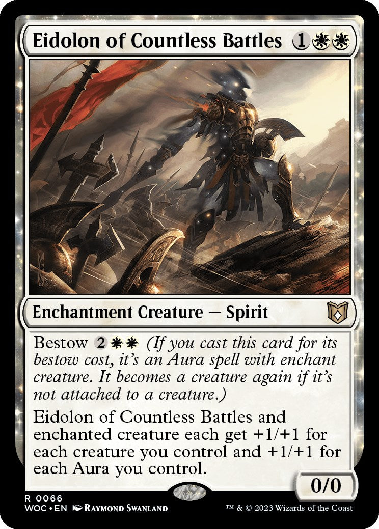 Eidolon of Countless Battles [Wilds of Eldraine Commander] | Pegasus Games WI
