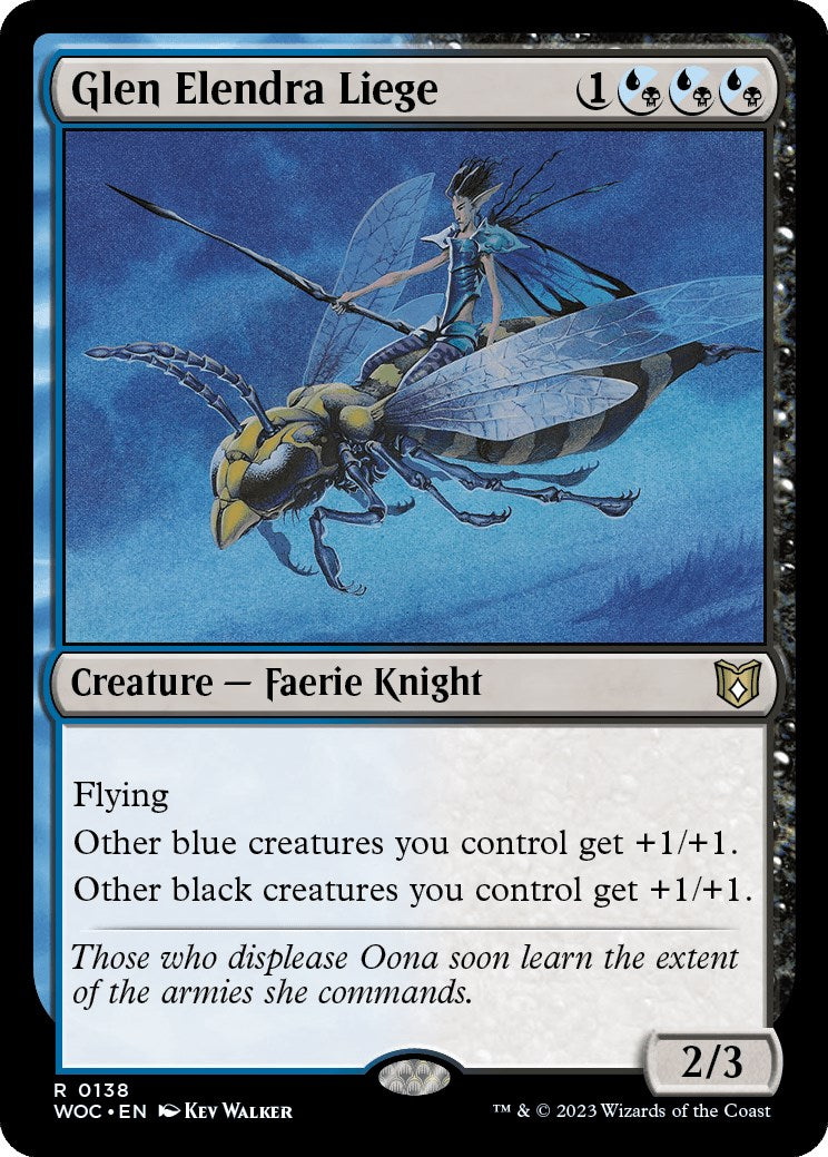 Glen Elendra Liege [Wilds of Eldraine Commander] | Pegasus Games WI