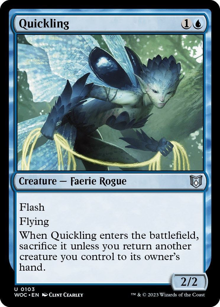 Quickling [Wilds of Eldraine Commander] | Pegasus Games WI