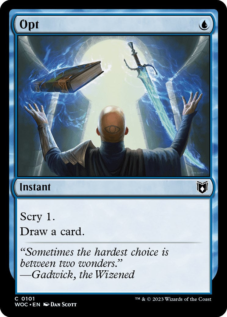 Opt [Wilds of Eldraine Commander] | Pegasus Games WI
