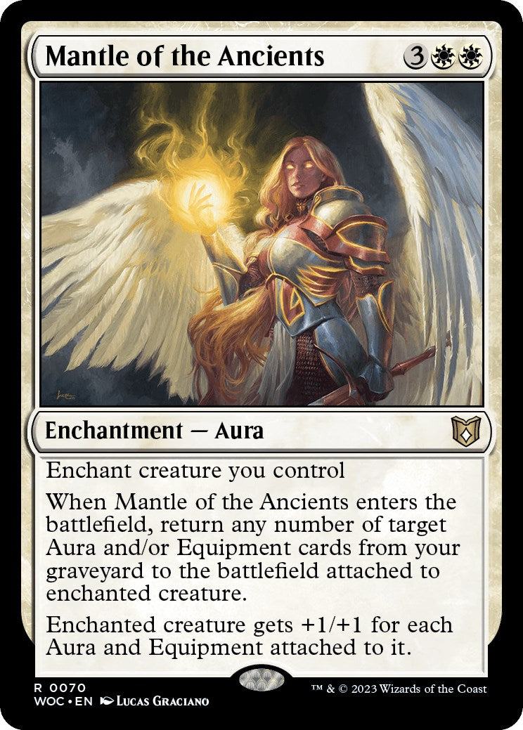 Mantle of the Ancients [Wilds of Eldraine Commander] | Pegasus Games WI