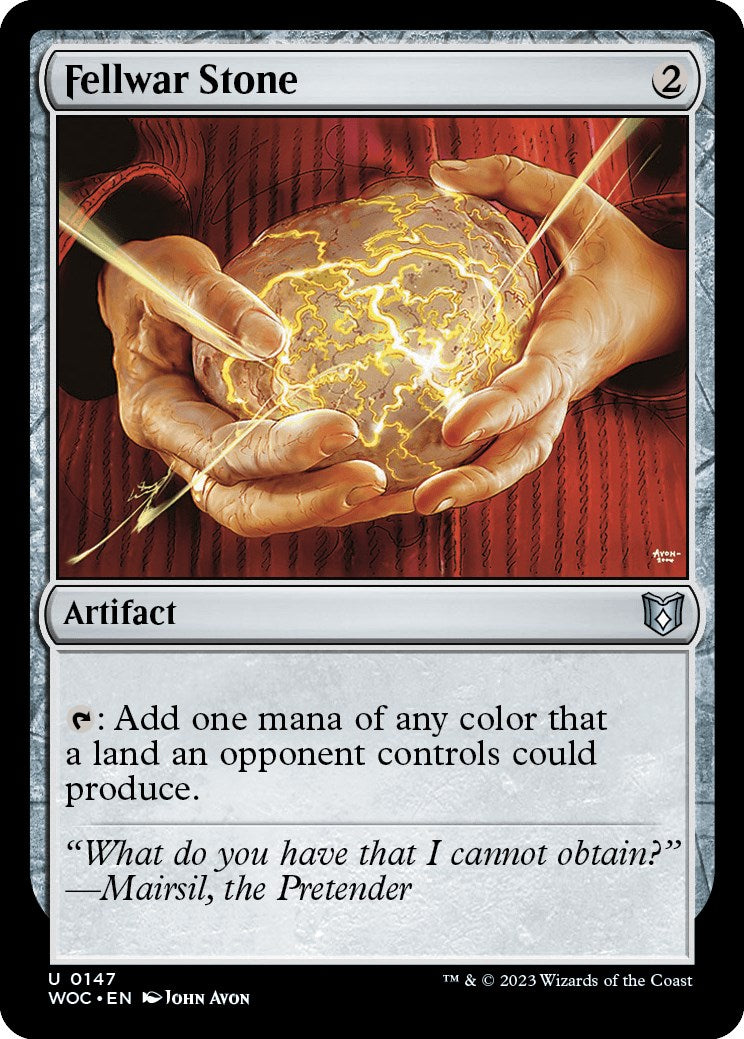 Fellwar Stone [Wilds of Eldraine Commander] | Pegasus Games WI