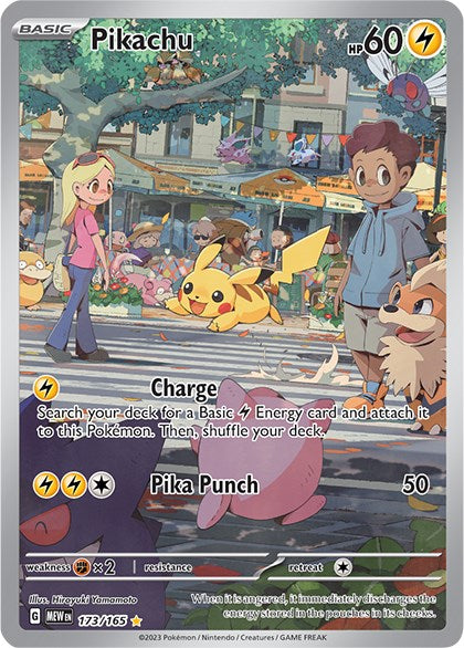 Pikachu (173/165) [Scarlet & Violet: 151] | Pegasus Games WI