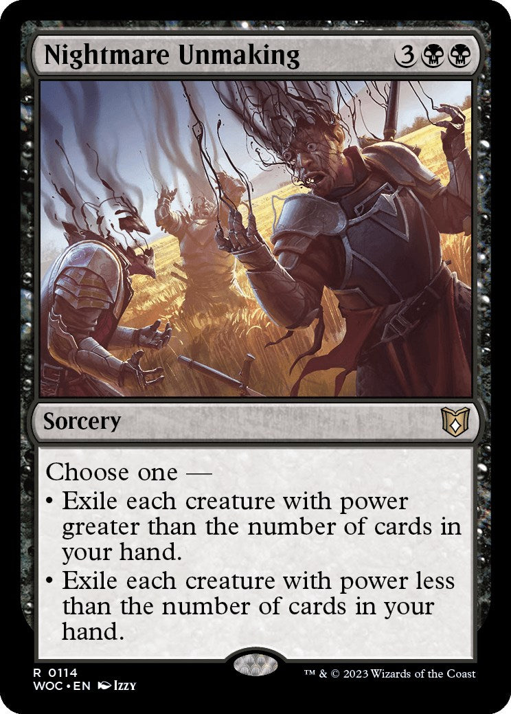 Nightmare Unmaking [Wilds of Eldraine Commander] | Pegasus Games WI