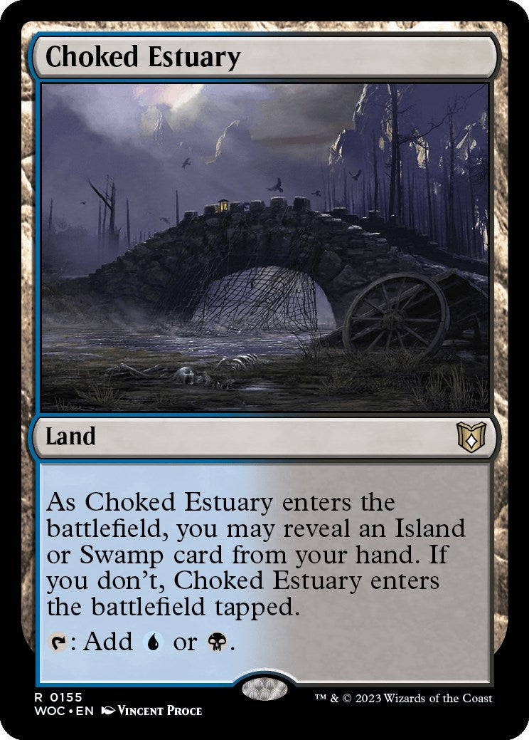 Choked Estuary [Wilds of Eldraine Commander] | Pegasus Games WI