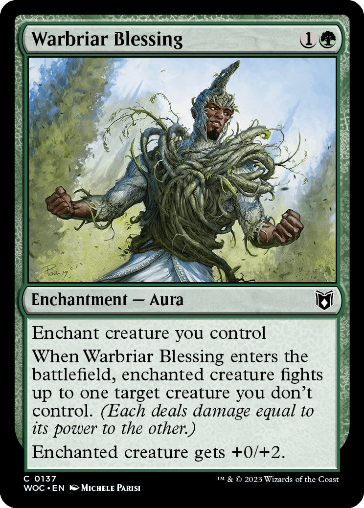 Warbriar Blessing [Wilds of Eldraine Commander] | Pegasus Games WI