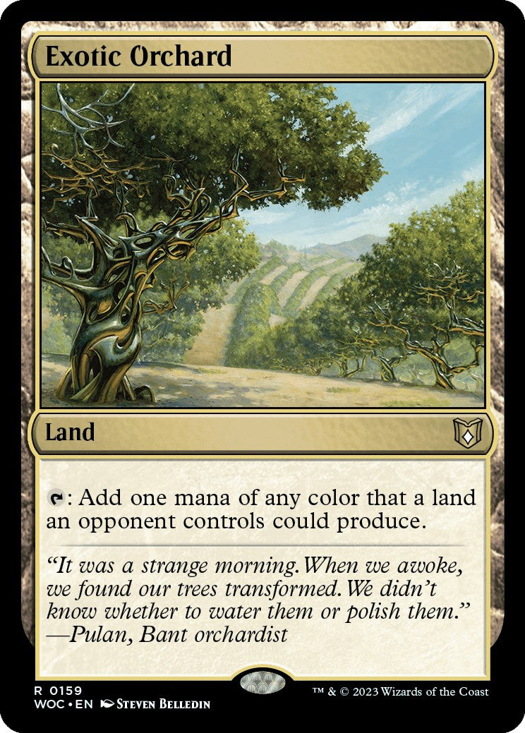 Exotic Orchard [Wilds of Eldraine Commander] | Pegasus Games WI