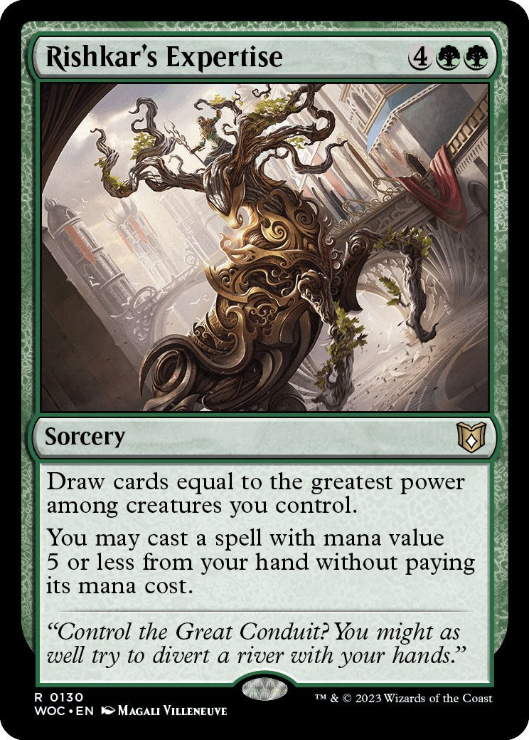 Rishkar's Expertise [Wilds of Eldraine Commander] | Pegasus Games WI
