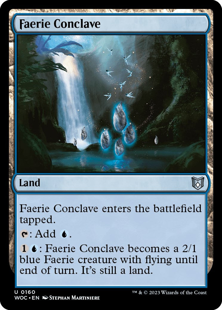 Faerie Conclave [Wilds of Eldraine Commander] | Pegasus Games WI