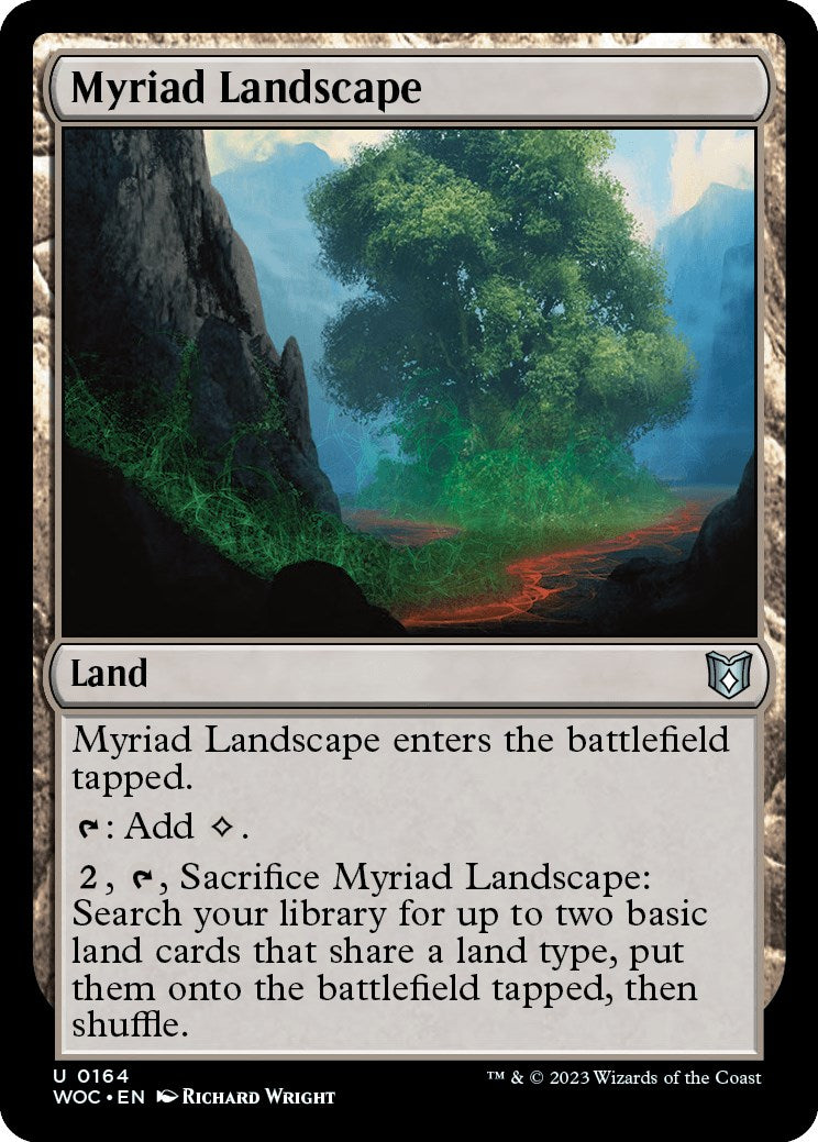 Myriad Landscape [Wilds of Eldraine Commander] | Pegasus Games WI