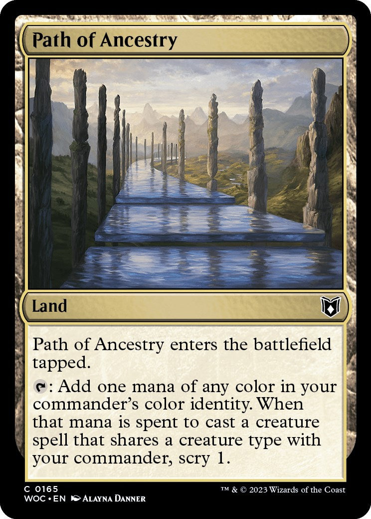 Path of Ancestry [Wilds of Eldraine Commander] | Pegasus Games WI