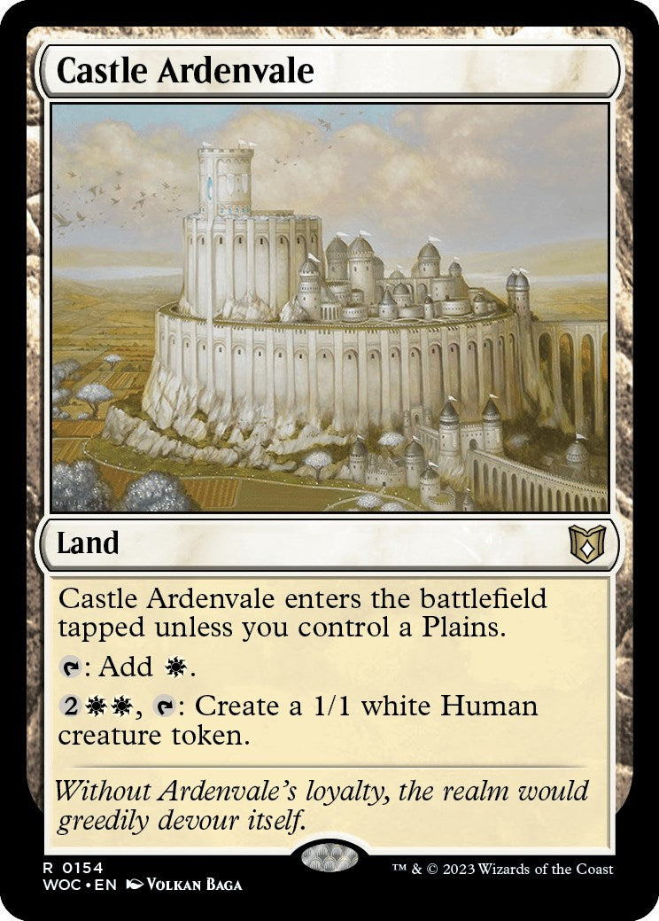 Castle Ardenvale [Wilds of Eldraine Commander] | Pegasus Games WI