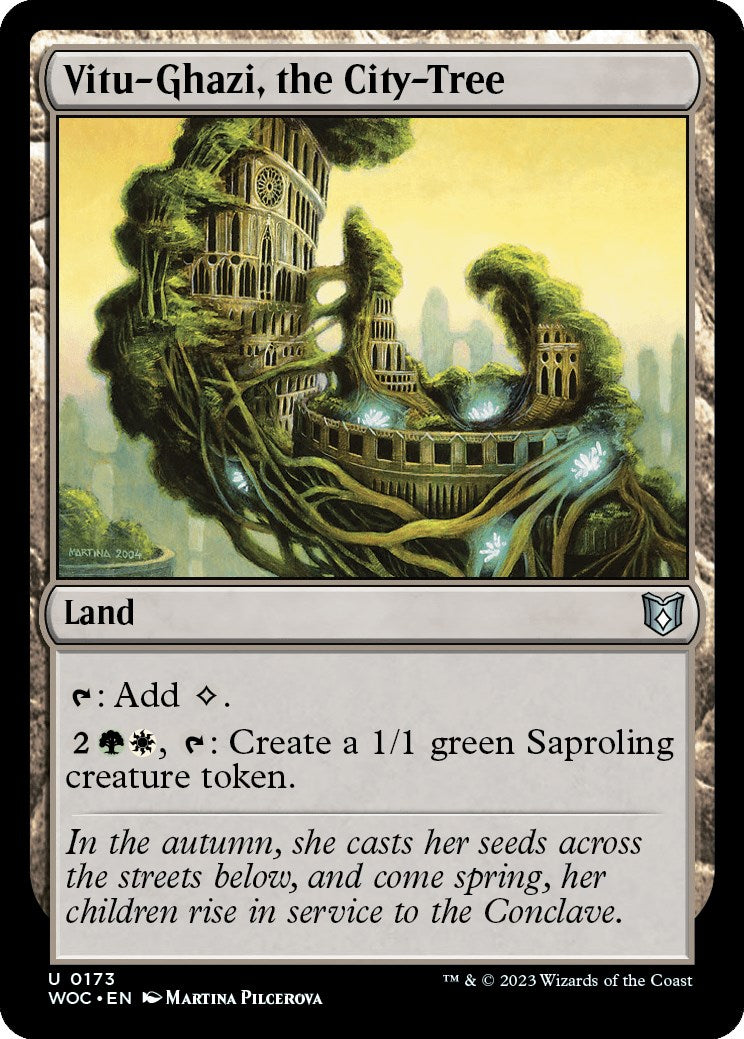 Vitu-Ghazi, the City-Tree [Wilds of Eldraine Commander] | Pegasus Games WI