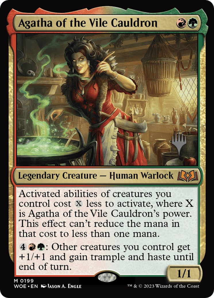 Agatha of the Vile Cauldron (Promo Pack) [Wilds of Eldraine Promos] | Pegasus Games WI