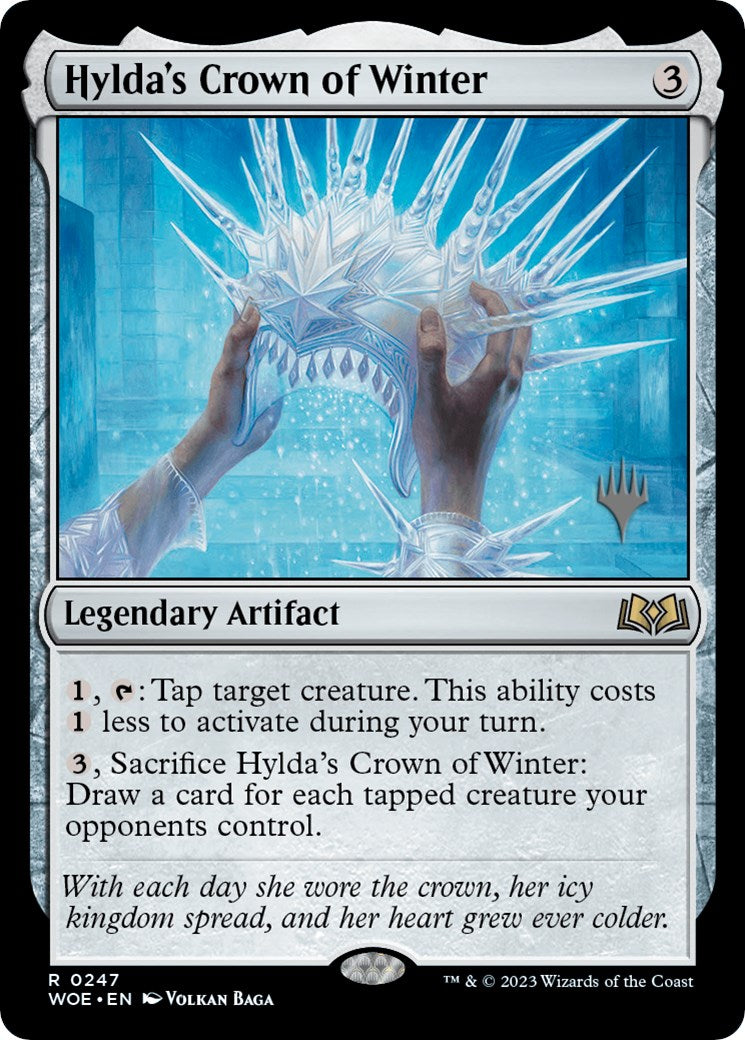 Hylda's Crown of Winter (Promo Pack) [Wilds of Eldraine Promos] | Pegasus Games WI