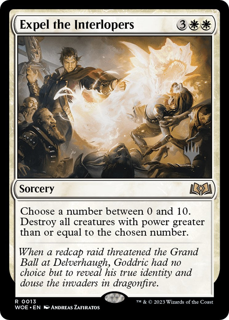 Expel the Interlopers (Promo Pack) [Wilds of Eldraine Promos] | Pegasus Games WI