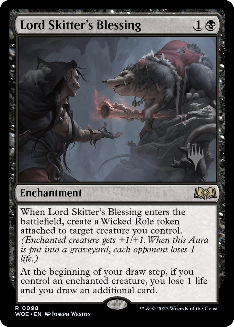 Lord Skitter's Blessing (Promo Pack) [Wilds of Eldraine Promos] | Pegasus Games WI