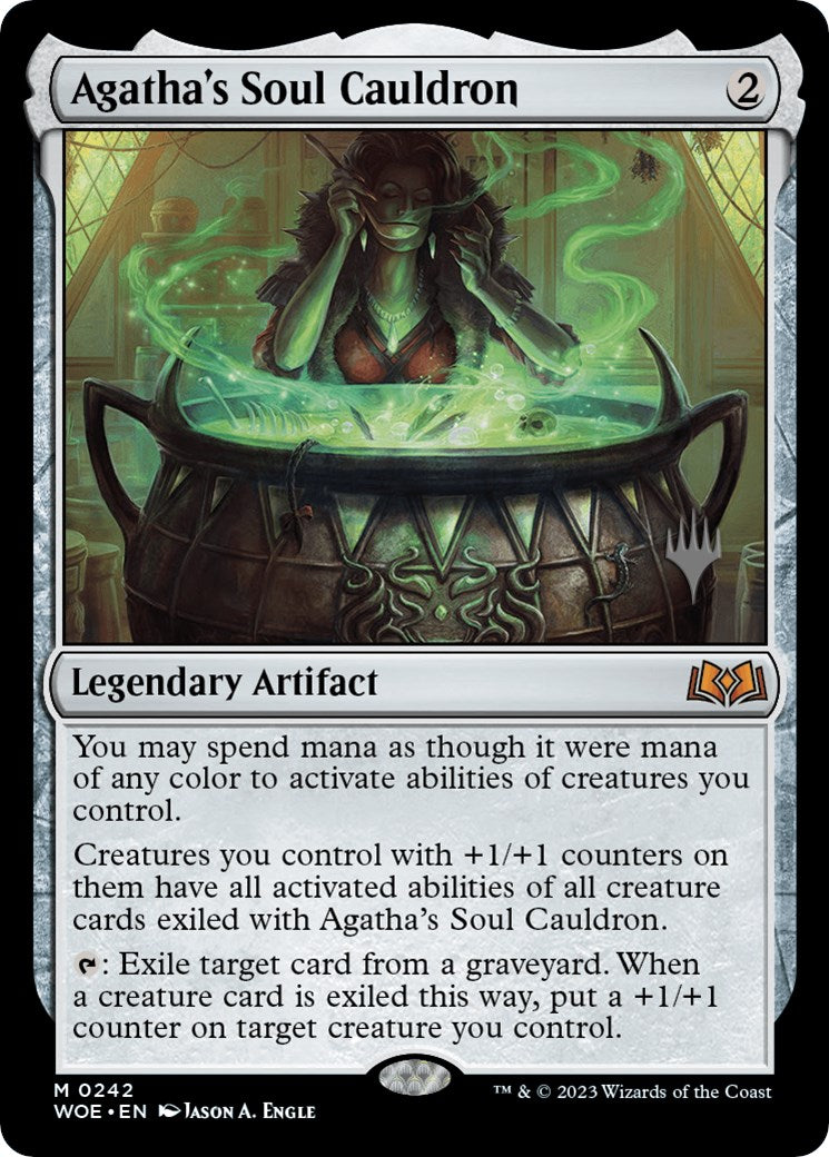 Agatha's Soul Cauldron (Promo Pack) [Wilds of Eldraine Promos] | Pegasus Games WI