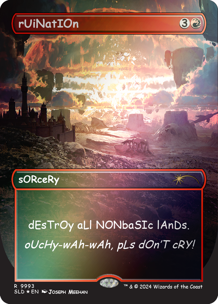 rUiNatIOn (Rainbow Foil) [Secret Lair Drop Series] | Pegasus Games WI