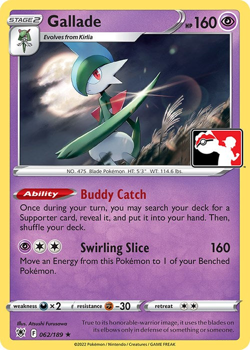 Gallade (062/189) [Prize Pack Series Three] | Pegasus Games WI