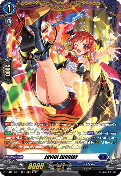 Jovial Juggler (D-BT11/FR11EN) [Clash of the Heroes] | Pegasus Games WI