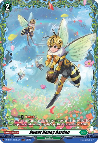 Sweet Honey Garden (D-BT11/FR40EN) [Clash of the Heroes] | Pegasus Games WI