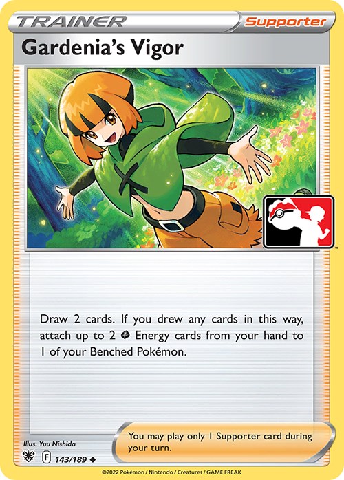 Gardenia's Vigor (143/189) [Prize Pack Series Three] | Pegasus Games WI