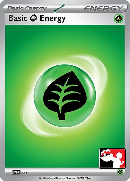 Basic Grass Energy (001) [Prize Pack Series Three] | Pegasus Games WI