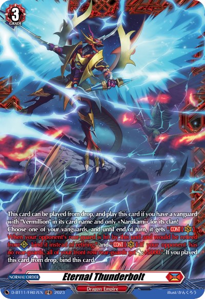 Eternal Thunderbolt (D-BT11/FR07EN) [Clash of the Heroes] | Pegasus Games WI