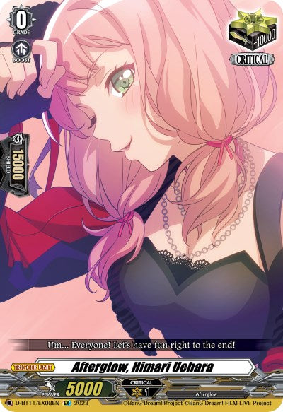 Afterglow, Himari Uehara (D-BT11/EX08EN) [Clash of the Heroes] | Pegasus Games WI